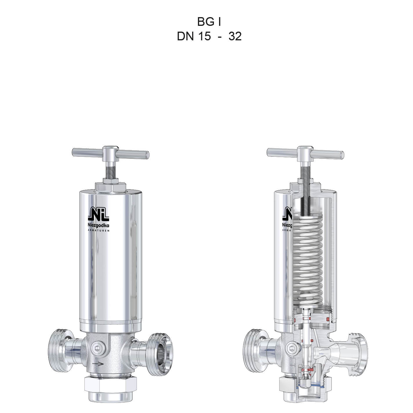 Type 70 SKS Pressure-Reducing-Valve - Niezgodka Armaturen